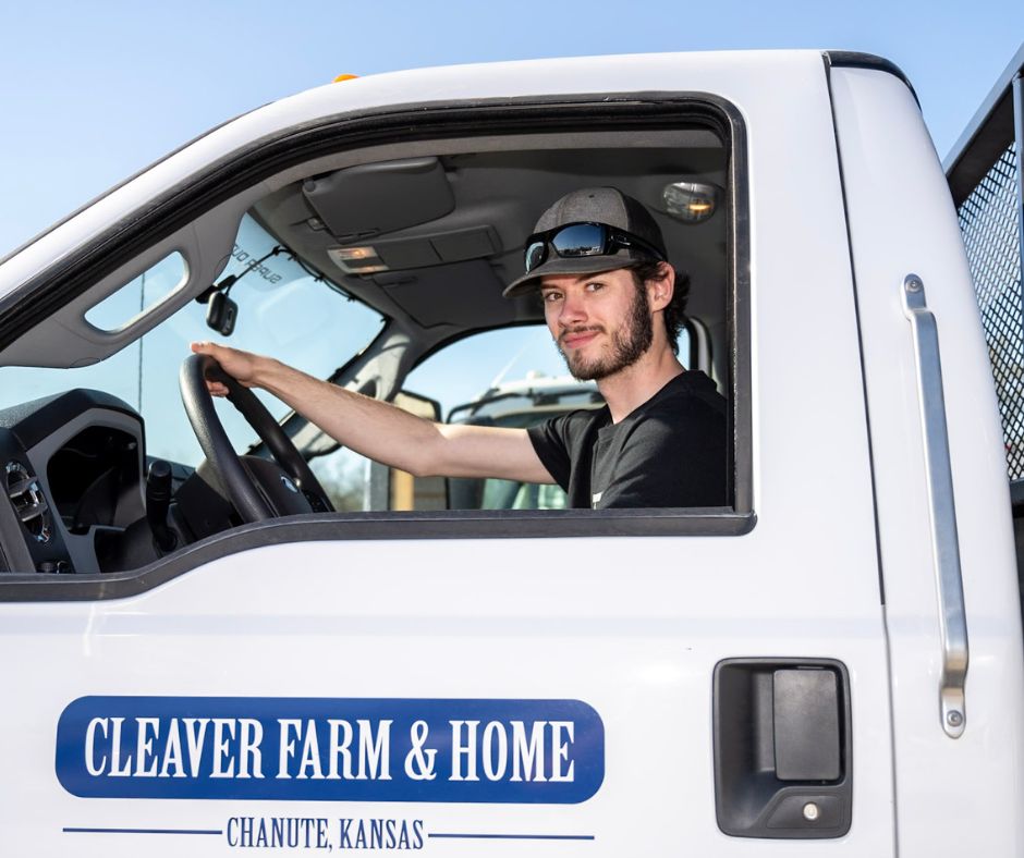 Cleaver Farm & Home delivery truck
